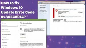 How to fix windows 10 update error code 0x80248014