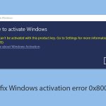 How to fix windows activation error 0x80010105 copy