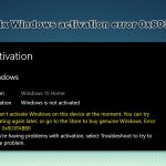 How to fix windows activation error 0x803fabb8