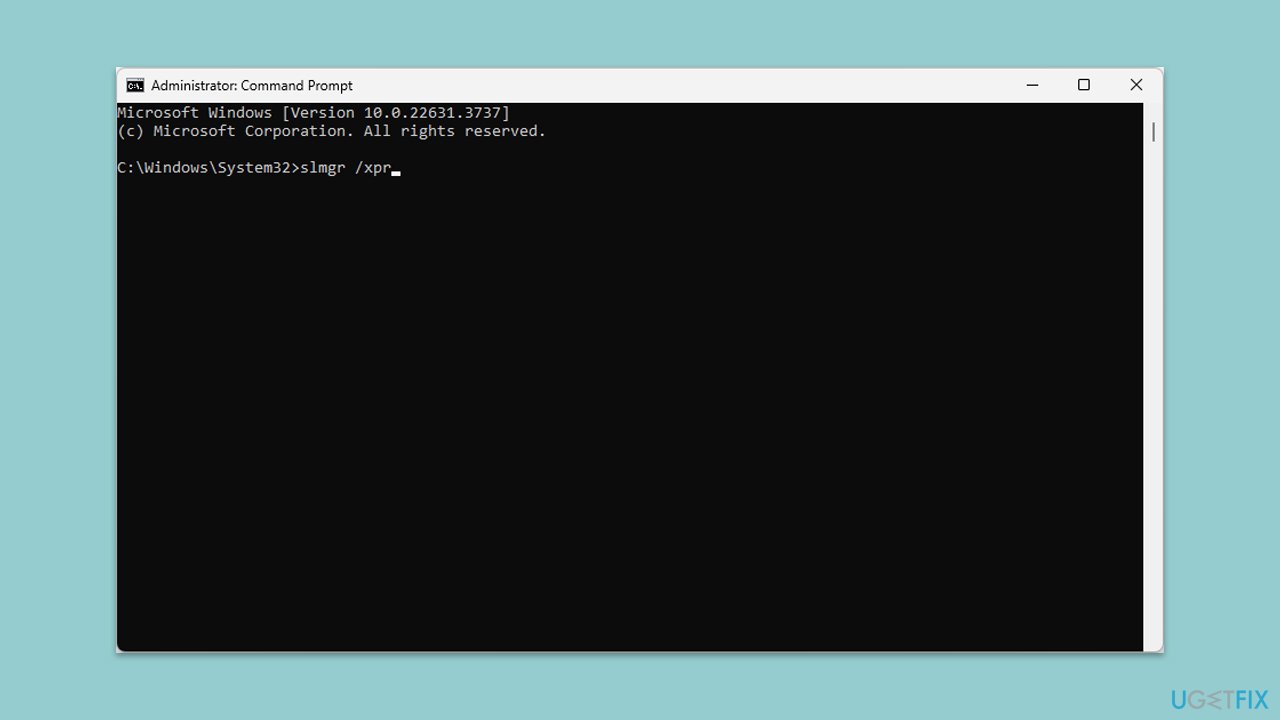 How to fix windows activation error 0xc0000002 activate via command prompt
