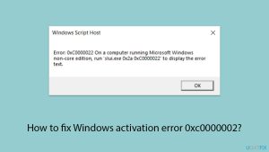 How to fix windows activation error 0xc0000002 copy