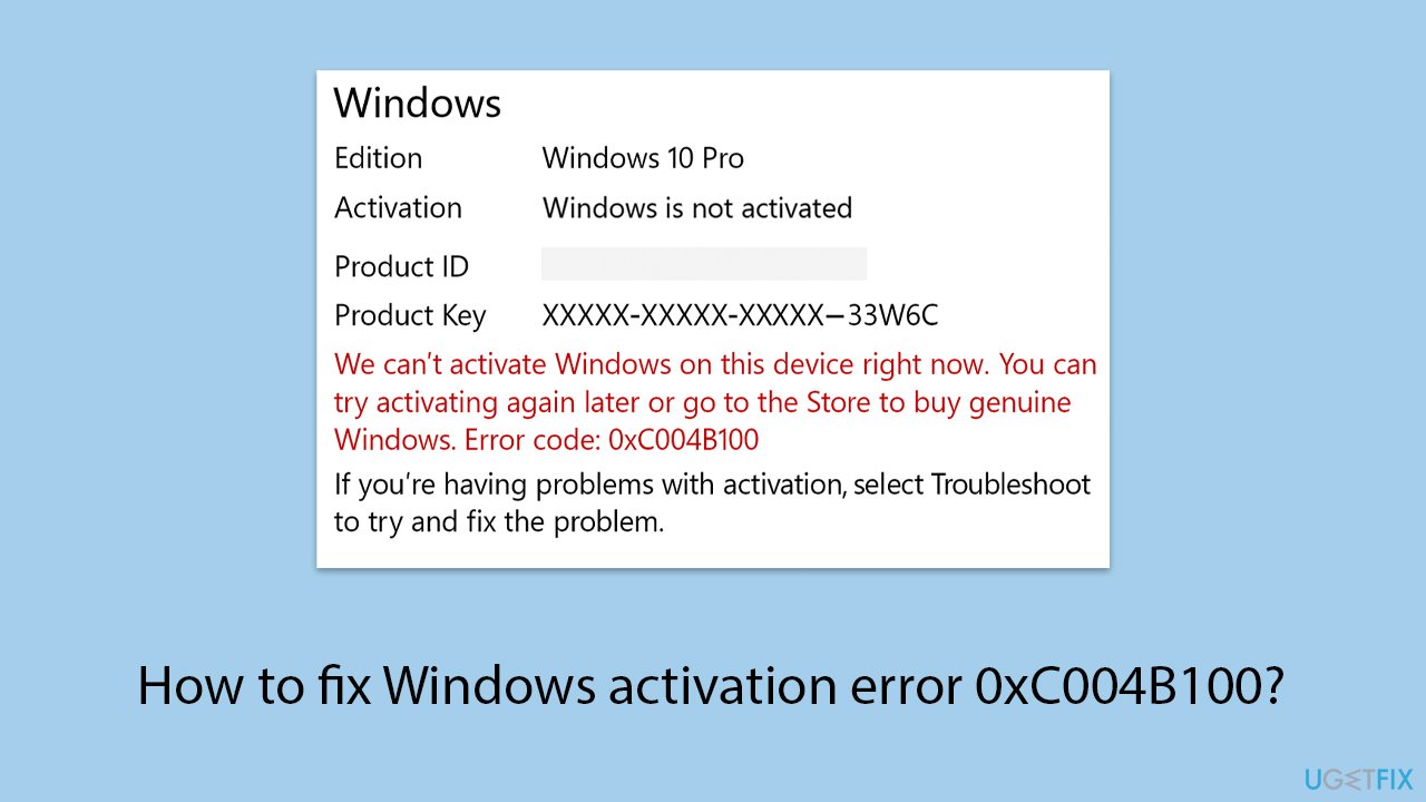 How to fix windows activation error 0xc004b100 copy How to fix windows activation error 0xc004b100 copy