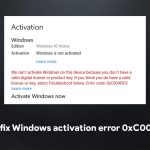 How to fix windows activation error 0xc004f012