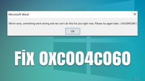 How to fix windows and office activation error 0xc004c060