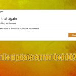 How to fix windows apps update error 0x800706d9