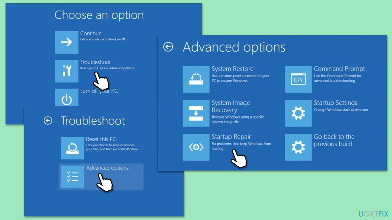 How to fix windows could not complete the installation error during upgrade use startup repair