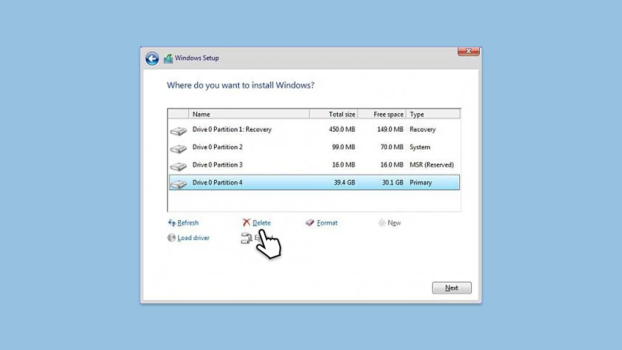 How to fix windows installation error 0x80300002 delete partition copy How to fix windows installation error 0x80300002 delete partition copy