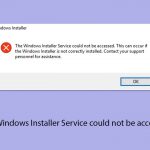 How to fix windows installer service could not be accessed error copy