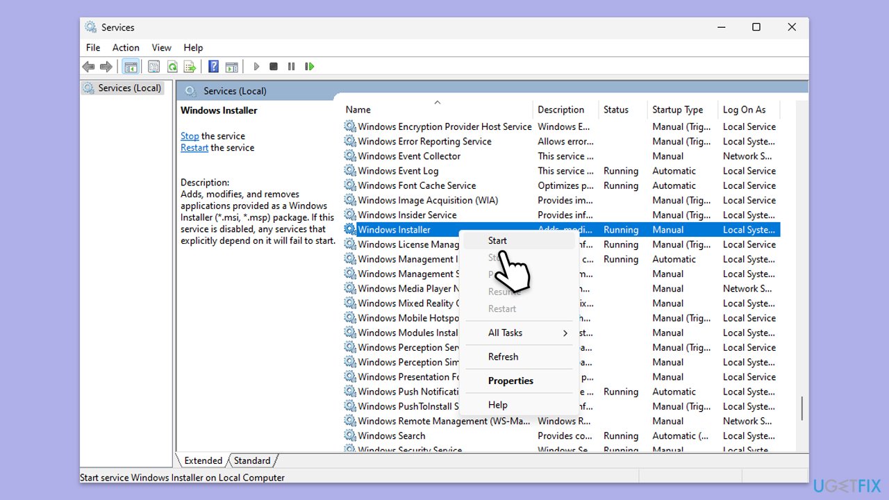 How to fix windows installer service could not be accessed error start or restart service copy How to fix windows installer service could not be accessed error start or restart service copy