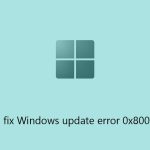 How to fix windows update error 0x80070007 copy