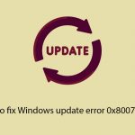 How to fix windows update error 0x80070157 copy
