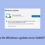 How to fix windows update error 0x80070302 copy