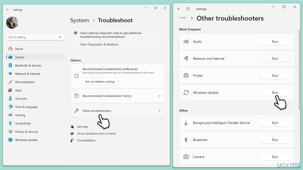 How to fix windows update error 0x80070306 run troubleshooter