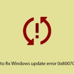 How to fix windows update error 0x80070433 copy