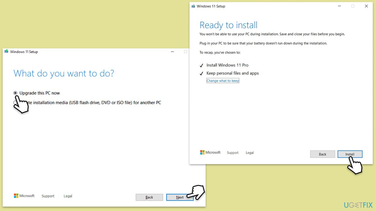 How to fix windows update error 0x80070433 in place upgrade