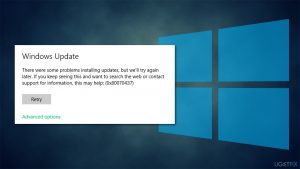 How to fix windows update error 0x80070437