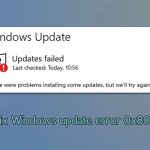 How to fix windows update error 0x800705b9