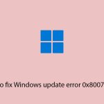 How to fix windows update error 0x80070658 copy