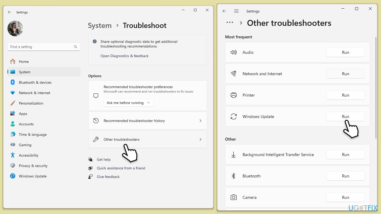 How to fix windows update error 0x80070664 update troubleshooter