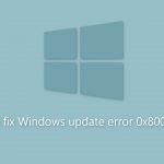 How to fix windows update error 0x80070bc9
