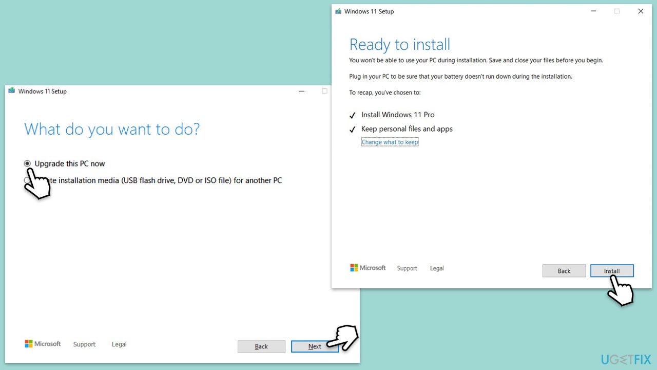 How to fix windows update error 0x80071a30 media creation tool copy