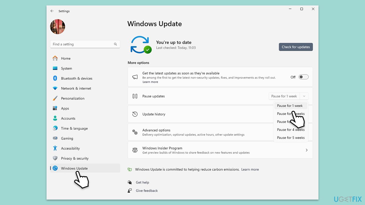 How to fix windows update error 0x80071a30 pause and unpause update