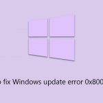 How to fix windows update error 0x80072f76