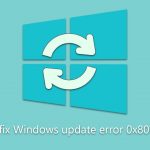 How to fix windows update error 0x8007370a