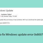 How to fix windows update error 0x80073713 copy