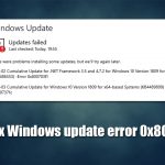 How to fix windows update error 0x8007371c
