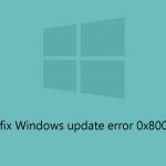 How to fix windows update error 0x80073d06