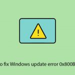 How to fix windows update error 0x800b010f copy