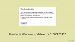 How to fix windows update error 0x800f0242 copy