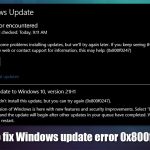 How to fix windows update error 0x800f0247