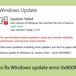 How to fix windows update error 0x800f0801 copy