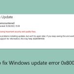 How to fix windows update error 0x800f0904 copy