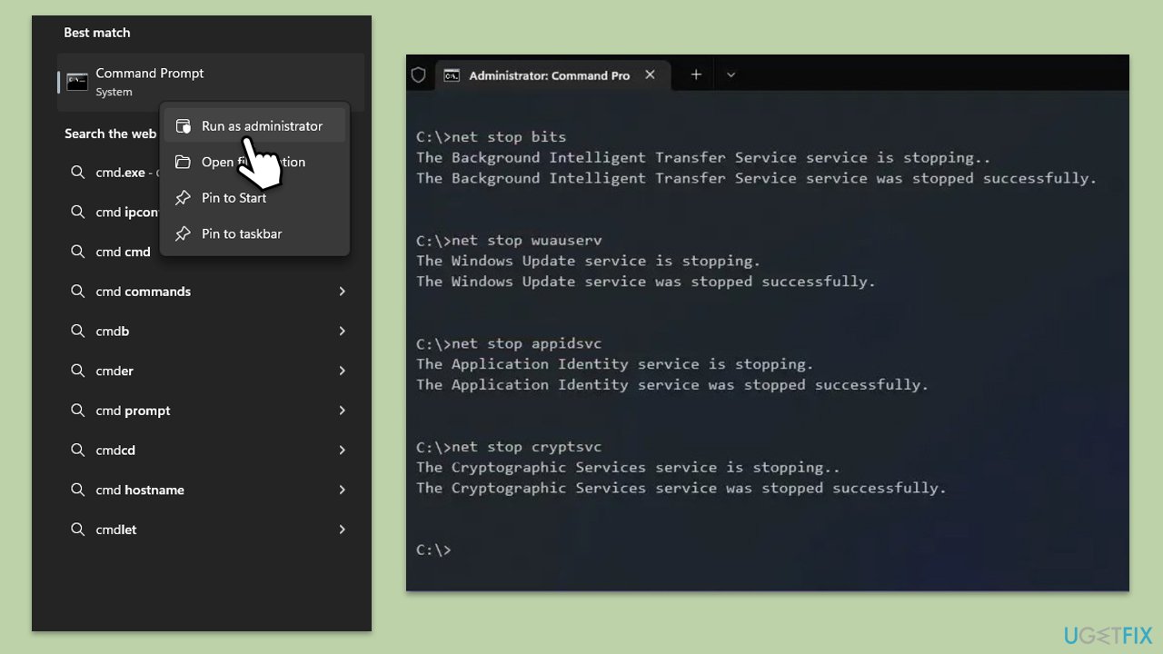 How to fix windows update error 0x800f0982 reset windows update components How to fix windows update error 0x800f0982 reset windows update components