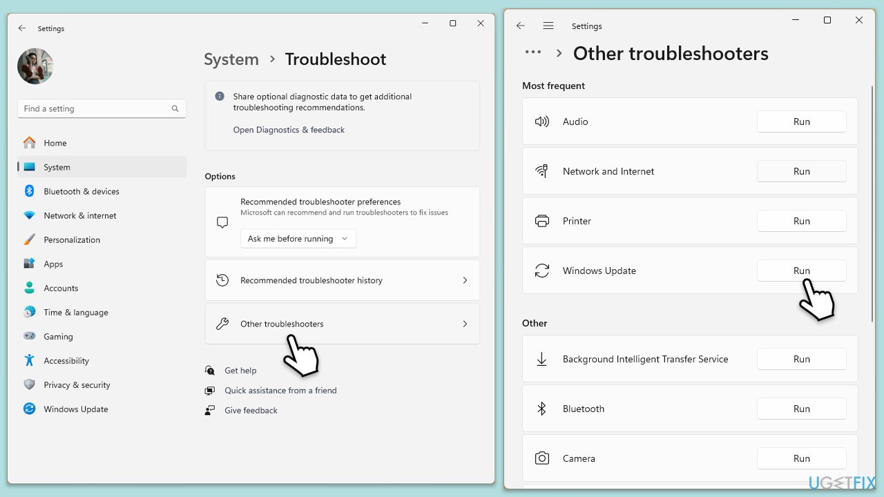 How to fix windows update error 0x800f0983 run update troubleshooter How to fix windows update error 0x800f0983 run update troubleshooter