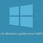 How to fix windows update error 0x80188309
