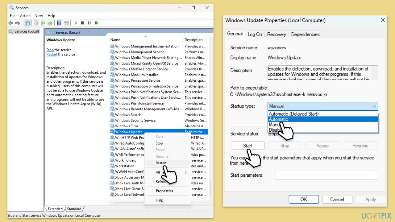 How to fix windows update error 0x80190003 services How to fix windows update error 0x80190003 services