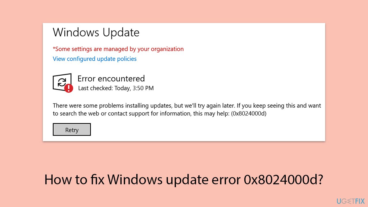 How to fix windows update error 0x8024000d copy
