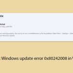 How to fix windows update error 0x80242008 in windows copy