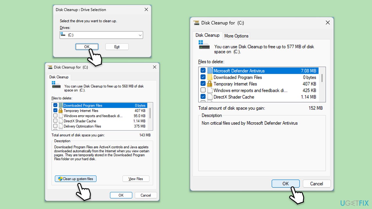 How to fix windows update error 0x80244011 disk cleanup