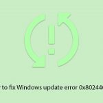 How to fix windows update error 0x80244017 copy