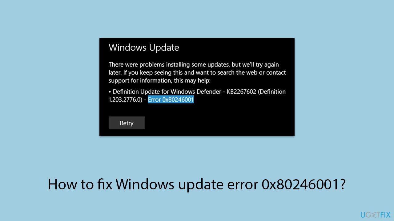 How to fix windows update error 0x8024600 copy
