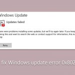 How to fix windows update error 0x80246008