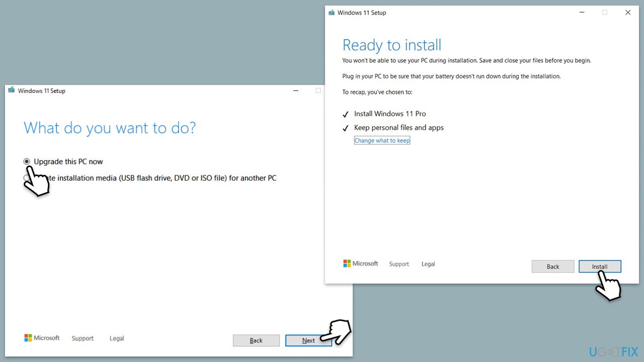 How to fix windows update error 0x8024800a use media creation tool