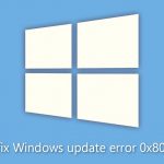 How to fix windows update error 0x8024800c
