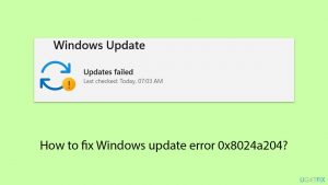 How to fix windows update error 0x8024a204 copy