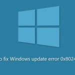 How to fix windows update error 0x8024a22d